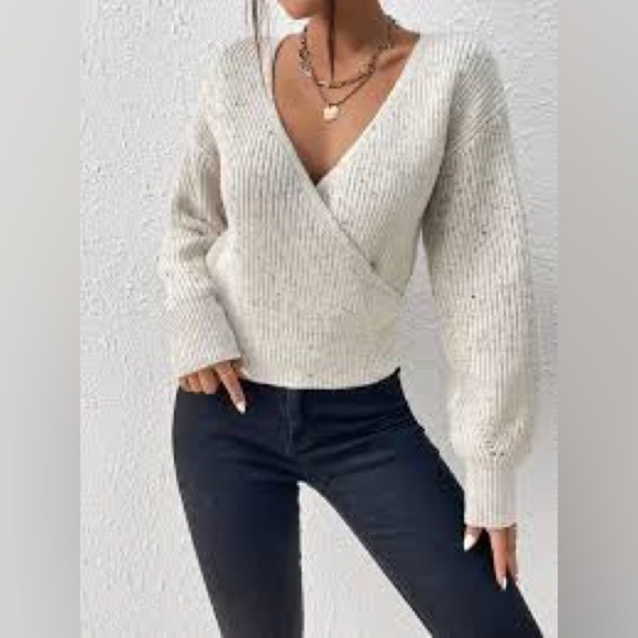 Forever 21 Off-White Ribbed Sweater - Picture 2 of 5